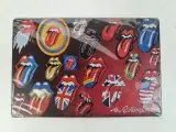 Metalen wandbord: "The Rolling Stones" – kavel bij De Kringwinkel, Waardamme