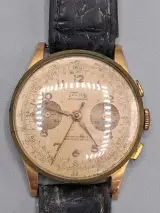 Vintage Zwitserse mechanische chronograaf van het merk Telda – foto 3 – kavel bij De Kringwinkel, Waardamme