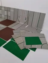 Lego: lot bouw- en wegenplaten – foto 5 – kavel bij De Kringwinkel, Waardamme