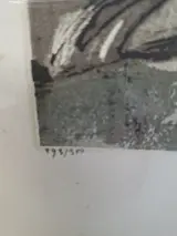 Handgesigneerde Kleurenets "Brugse Reien met Bonifaciusbrug" – J. Hubbeling – Genummerde Oplage – foto 3 – kavel bij De Kringwinkel, Waardamme