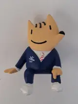 Vintage Barcelona 1992 Olympic Lot: Cobi Figuur & Cobi Domino Game! – foto 2 – kavel bij De Kringwinkel, Waardamme