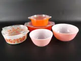 Vintage Pyrex Serveer- en Opbergset - Amerikaans – kavel bij De Kringwinkel, Heverlee