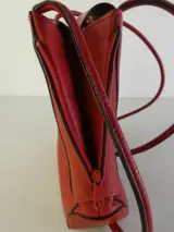 Neuville Vintage Leren Schoudertas – foto 5 – kavel bij De Kringwinkel, Heverlee