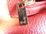 Grote rode leren handtas van Natan – foto 9 – kavel bij De Kringwinkel, Heverlee