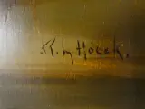 Olieverfschilderij "Stilleven met aardbeien" – gesigneerd Raymond van Hoeck – foto 3 – kavel bij De Kringwinkel, Heverlee
