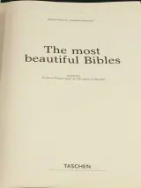 The Most Beautiful Bibles – Österreichische Nationalbibliothek edited by Andreas Fingernagel & Christian Gastgeber -Tashen – foto 2 – kavel bij De Kringwinkel, Antwerpen