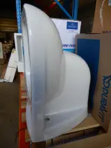 Wandcloset met zitting, Duravit, D-code, wit – foto 2 – kavel bij Onlineveilingmeester, Assen
