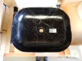 Waskom, zwart/marmer, 50x40x14cm – foto 3 – kavel bij Onlineveilingmeester, Assen