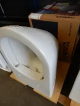 Wandcloset met zitting, Duravit, D-Neo, wit – kavel bij Onlineveilingmeester, Assen