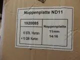 4x Geïsoleerde noppenplaat, zwart – foto 3 – kavel bij Onlineveilingmeester, Assen