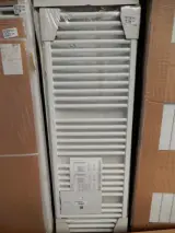 Handdoekradiator, Brugman, Ibiza, wit, 1450x500 – kavel bij Onlineveilingmeester, Assen