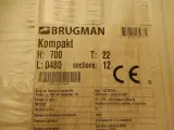 Paneelradiator, Brugman, Compact, wit, T22 700x480 – foto 4 – kavel bij Onlineveilingmeester, Assen