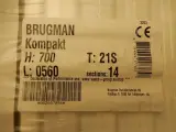 Paneelradiator, Brugman, Compact, wit, T21 700x560 – foto 4 – kavel bij Onlineveilingmeester, Assen