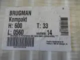 Paneelradiator, Brugman, Compact, wit, T33 600x560 – foto 3 – kavel bij Onlineveilingmeester, Assen