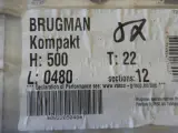 Paneelradiator, Brugman, Compact, wit, T22 500x480 – foto 3 – kavel bij Onlineveilingmeester, Assen