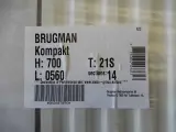 Paneelradiator, Brugman, Compact, wit, T21 700x560 – foto 3 – kavel bij Onlineveilingmeester, Assen