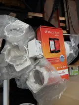 Palletkooi met Diverse restanten toebehoren rookgas/luchtafvoer, Burgerhout/Ubbink – foto 9 – kavel bij Onlineveilingmeester, Assen