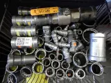 3x Draadmand met megapress koppelingen, Viega, Megapress, Grijs – foto 3 – kavel bij Onlineveilingmeester, Assen