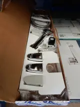 4x Glijstangset, Hansa, Hansabasicjet, chroom – foto 3 – kavel bij Onlineveilingmeester, Assen