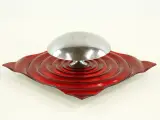 Wandlamp rood glas/chrome | Neuhaus / Pan / Globen AB – foto 9 – kavel bij De Kringwinkel, Antwerpen
