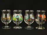 Set van 7 Duvel Art en special edition bierglazen met accessoires – foto 2 – kavel bij De Kringwinkel, Antwerpen