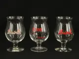 Set van 7 Duvel Art en special edition bierglazen met accessoires – foto 3 – kavel bij De Kringwinkel, Antwerpen
