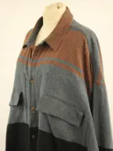 Vivienne Westwood MAN - oversized asymmetrisch hemd / hemdjurk - Made in Italy – foto 2 – kavel bij De Kringwinkel, Antwerpen
