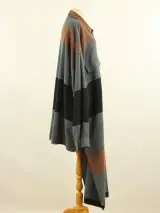 Vivienne Westwood MAN - oversized asymmetrisch hemd / hemdjurk - Made in Italy – foto 5 – kavel bij De Kringwinkel, Antwerpen