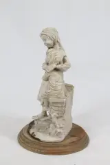 Vintage sculptuur grote zus en haar broertje - Giuseppe Armani – foto 3 – kavel bij De Kringwinkel, Brecht