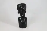Handgesneden Afrikaans Bustebeeld – kavel bij De Kringwinkel, Brecht