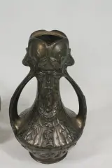 2 Antieke Art Nouveau vazen – foto 2 – kavel bij De Kringwinkel, Brecht