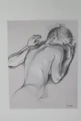 Ingelijste fotolithografie - Francine Van Hove – foto 2 – kavel bij De Kringwinkel, Brecht