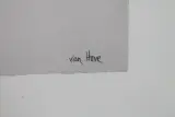 Ingelijste fotolithografie - Francine Van Hove – foto 3 – kavel bij De Kringwinkel, Brecht