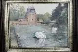 Schilderij: De Smedenpoort in Brugge – foto 2 – kavel bij De Kringwinkel, Brecht