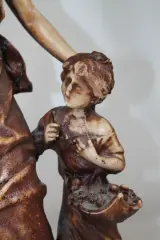 Reproductie Sculptuur Moeder met Kind (Hippolyte François Moreau) – foto 4 – kavel bij De Kringwinkel, Brecht