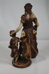 Reproductie Sculptuur Moeder met Kind (Hippolyte François Moreau) – foto 5 – kavel bij De Kringwinkel, Brecht