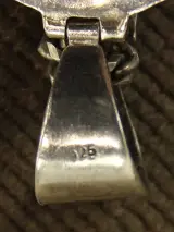 Sterling zilveren ketting & hanger – Prestige, Arezzo – foto 10 – kavel bij De Kringwinkel, Antwerpen