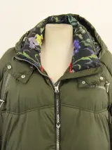 Christian Lacroix & Regatta - “Milhaud” lange gewatteerde wintermantel - dark khaki – foto 3 – kavel bij De Kringwinkel, Antwerpen