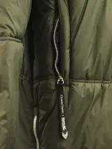Christian Lacroix & Regatta - “Milhaud” lange gewatteerde wintermantel - dark khaki – foto 6 – kavel bij De Kringwinkel, Antwerpen
