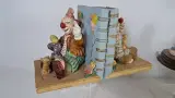 Set van 12 decoratieve clownfiguren van Cille Leonardo en Dame Hilda Von Ette – foto 7 – kavel bij De Kringwinkel, Turnhout