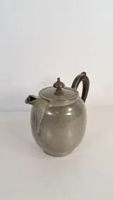 Vintage tinnen theeservies met dienblad – foto 8 – kavel bij De Kringwinkel, Turnhout