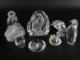 Set Swarovski kristallen dieren en decoraties – kavel bij De Kringwinkel, Heverlee