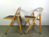 Italiaanse inklapbare eetkamerstoelen jaren 80 - Foppapedretti – foto 4 – kavel bij De Kringwinkel, Heverlee