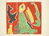 Abstracte ingelijste kunstprint – foto 2 – kavel bij De Kringwinkel, Antwerpen