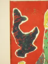 Abstracte ingelijste kunstprint – foto 4 – kavel bij De Kringwinkel, Antwerpen