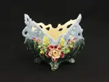 Decoratieve Italiaanse vintage bloempot met bloemenmotief – foto 2 – kavel bij De Kringwinkel, Antwerpen