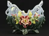 Decoratieve Italiaanse vintage bloempot met bloemenmotief – foto 6 – kavel bij De Kringwinkel, Antwerpen