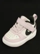 Nike Court Borough Low 2 babysneakers - Iced Lilac /wit /zwart - maat 18,5 - zo goed als nieuw – foto 7 – kavel bij De Kringwinkel, Antwerpen