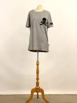 Philipp Plein Homme - grijs monogram T-shirt met skull & strass – foto 2 – kavel bij De Kringwinkel, Antwerpen