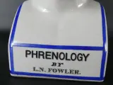 Keramisch hoofd Phrenologie model L.N. Fowler – foto 6 – kavel bij De Kringwinkel, Heverlee